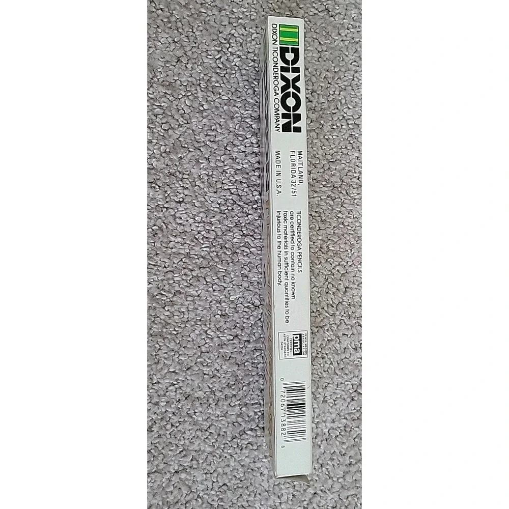 Dixon Ticonderoga Pencils 1388 #2 Soft -Vintage- Ethan Allen Cover 8 PENCILS‎